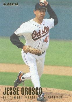 #18 Jesse Orosco - Baltimore Orioles - 1996 Fleer Baseball