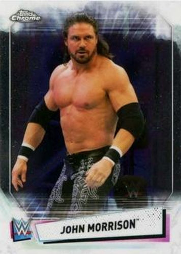 #18 John Morrison - 2021 Topps WWE Chrome Wrestling