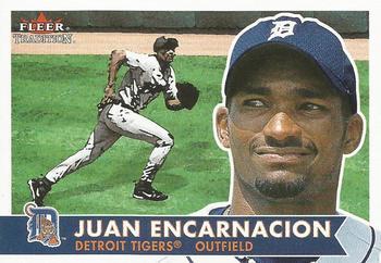 #18 Juan Encarnacion - Detroit Tigers - 2001 Fleer Tradition Baseball