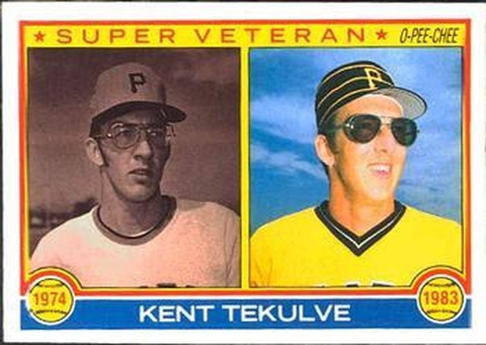 #18 Kent Tekulve - Pittsburgh Pirates - 1983 O-Pee-Chee Baseball