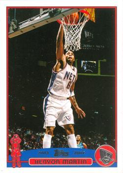 #18 Kenyon Martin - New Jersey Nets - 2003-04 Topps Basketball