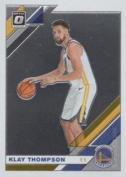 #18 Klay Thompson - Golden State Warriors - 2019-20 Donruss Optic Basketball