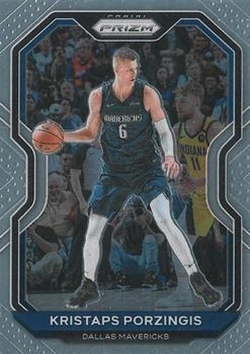 #18 Kristaps Porzingis - Dallas Mavericks - 2020-21 Panini Prizm Basketball