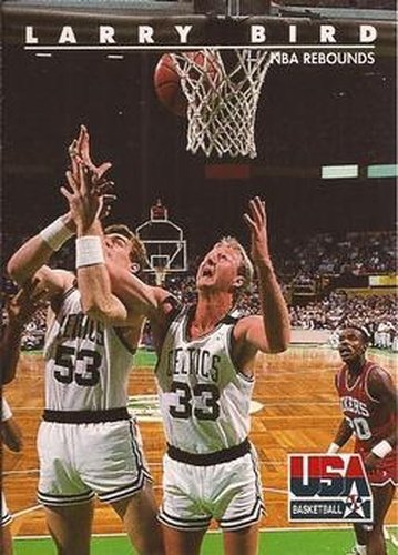 #18 Larry Bird - USA - 1992 SkyBox USA Basketball