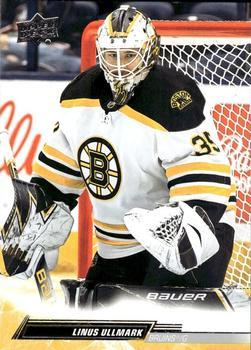 #18 Linus Ullmark - Boston Bruins - 2022-23 Upper Deck Hockey