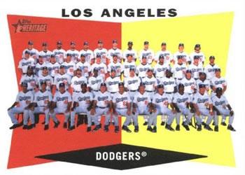 #18 Los Angeles Dodgers - Los Angeles Dodgers - 2009 Topps Heritage Baseball