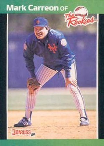 #18 Mark Carreon - New York Mets - 1989 Donruss The Rookies Baseball