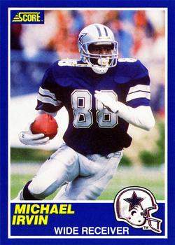 #18 Michael Irvin - Dallas Cowboys - 1989 Score Football