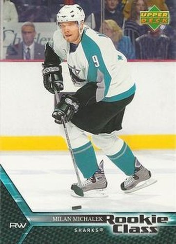 #18 Milan Michalek - San Jose Sharks - 2005-06 Upper Deck Rookie Class Box Set Hockey