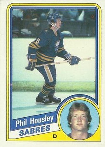 #18 Phil Housley - Buffalo Sabres - 1984-85 Topps Hockey