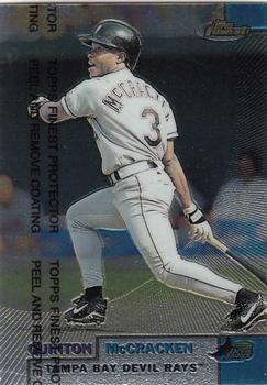 #18 Quinton McCracken - Tampa Bay Devil Rays - 1999 Finest Baseball