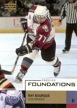 #18 Ray Bourque - Colorado Avalanche - 2002-03 Upper Deck Foundations Hockey