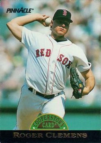 #18 Roger Clemens - Boston Red Sox - 1993 Pinnacle Cooperstown Baseball