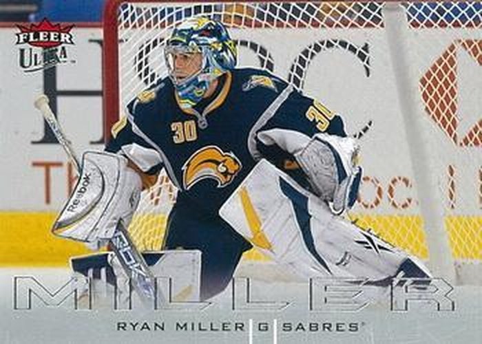 #18 Ryan Miller - Buffalo Sabres - 2009-10 Ultra Hockey