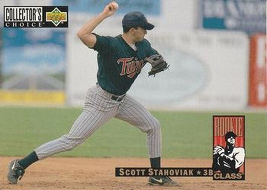 #18 Scott Stahoviak - Minnesota Twins - 1994 Collector's Choice Baseball