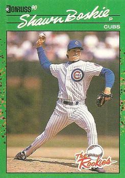 #18 Shawn Boskie - Chicago Cubs - 1990 Donruss The Rookies Baseball