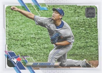 #18 Shun Yamaguchi - Toronto Blue Jays - 2021 Topps Baseball