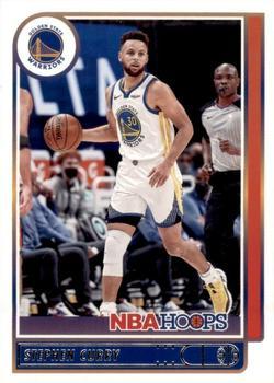 #18 Stephen Curry - Golden State Warriors - 2021-22 Hoops Basketball