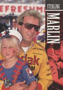 #18 Sterling Marlin - Morgan-McClure Motorsports - 1995 Press Pass Racing