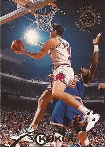#18 Toni Kukoc - Chicago Bulls - 1994-95 Stadium Club Basketball