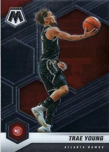 #18 Trae Young - Atlanta Hawks - 2020-21 Panini Mosaic Basketball