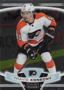 #18 Travis Konecny - Philadelphia Flyers - 2019-20 O-Pee-Chee Platinum Hockey