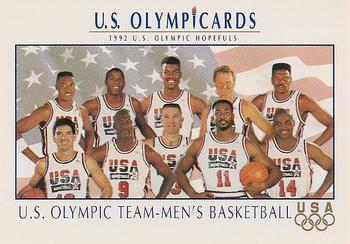 #18 U.S. Olympic Basketball Team - USA - 1992 Impel U.S. Olympic Hopefuls