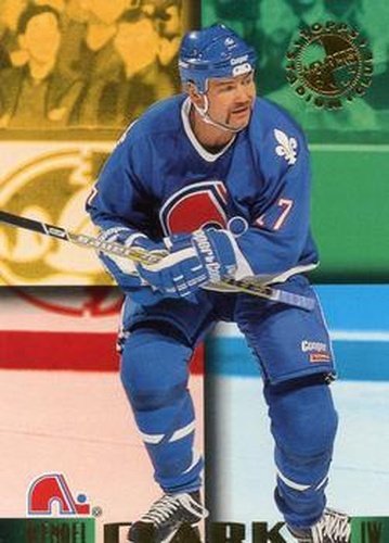 #18 Wendel Clark - Quebec Nordiques - 1995-96 Stadium Club Members Only 50 Hockey