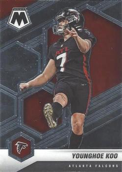 #18 Younghoe Koo - Atlanta Falcons - 2021 Panini Mosaic Football