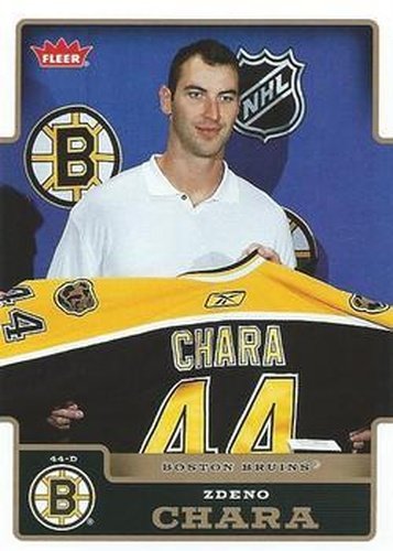 #18 Zdeno Chara - Boston Bruins - 2006-07 Fleer Hockey