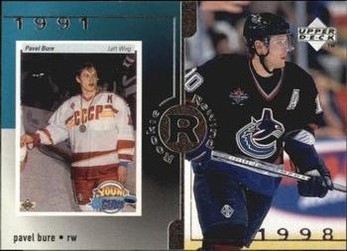 #18 Pavel Bure - Vancouver Canucks - 1998-99 Upper Deck Hockey
