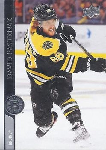 #18 David Pastrnak - Boston Bruins - 2020-21 Upper Deck Hockey