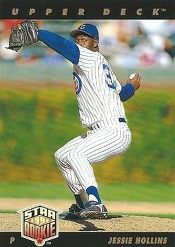 #18 Jessie Hollins - Chicago Cubs - 1993 Upper Deck Baseball