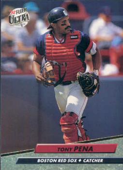 #18 Tony Pena - Boston Red Sox - 1992 Ultra Baseball