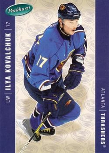 #18 Ilya Kovalchuk - Atlanta Thrashers - 2005-06 Parkhurst Hockey