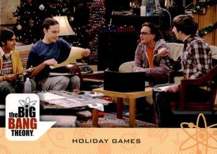 #18 Holiday Games - 2016 Cryptozoic The Big Bang Theory Seasons 6 & 7