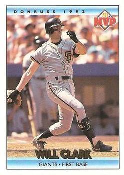 #18 Will Clark - San Francisco Giants - 1992 Donruss McDonald's MVP Baseball