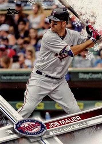 #HMW18 Joe Mauer - Minnesota Twins - 2017 Topps Holiday Baseball