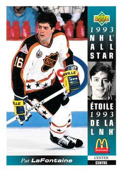 #McD-18 Pat LaFontaine - Buffalo Sabres - 1993-94 Upper Deck McDonald's Hockey