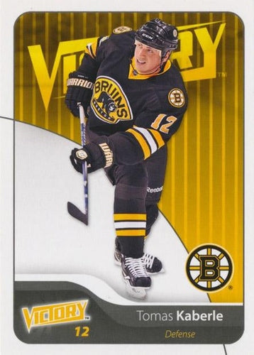 #18 Tomas Kaberle - Boston Bruins - 2011-12 Upper Deck Victory Hockey