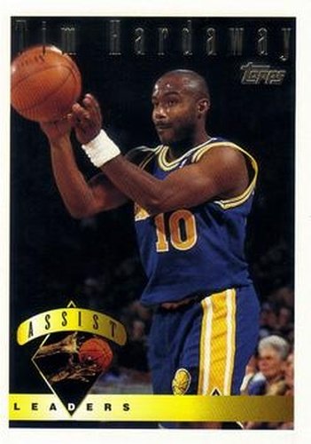 #18 Tim Hardaway - Golden State Warriors - 1995-96 Topps Basketball