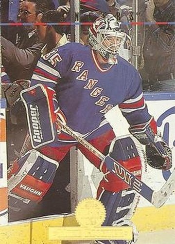 #18 Mike Richter - New York Rangers - 1994-95 Leaf Hockey