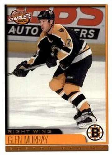 #18 Glen Murray - Boston Bruins - 2003-04 Pacific Complete Hockey