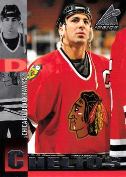#18 Chris Chelios - Chicago Blackhawks - 1997-98 Pinnacle Inside Hockey