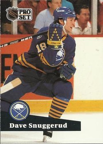 #18 Dave Snuggerud - 1991-92 Pro Set Hockey