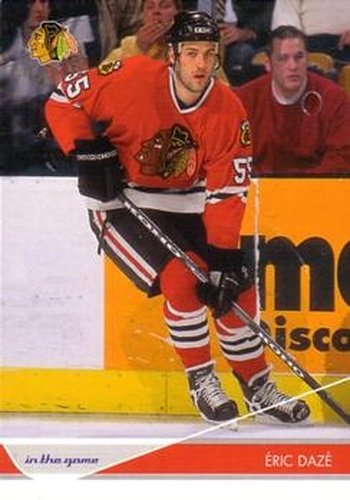 #18 Eric Daze - Chicago Blackhawks - 2003-04 In The Game Toronto Star Hockey