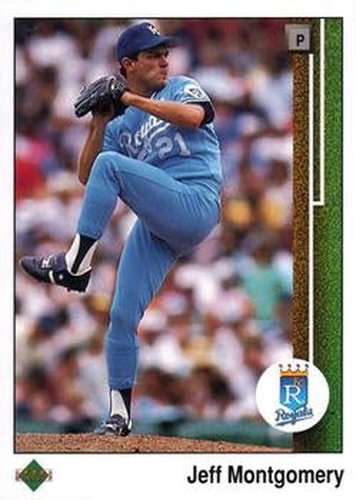 #618 Jeff Montgomery - Kansas City Royals - 1989 Upper Deck Baseball