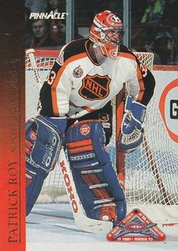 #18 Patrick Roy - Montreal Canadiens - 1993-94 Score Canadian Hockey - Pinnacle All-Stars Canadian