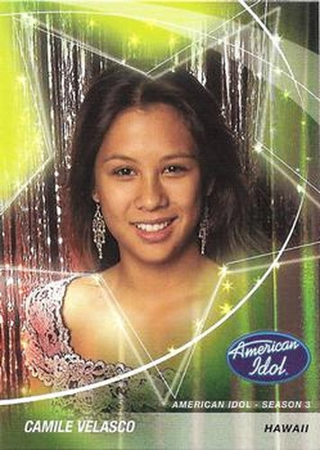 #18 Camile Velasco - Hawaii - 2004 Fleer American Idol Season 3