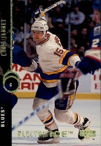 #18 Craig Janney - St. Louis Blues - 1994-95 Upper Deck Hockey - Electric Ice